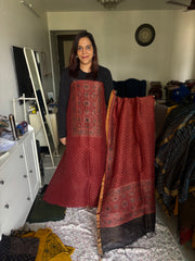 AJRAK linen by linen 2 piece set MF0079